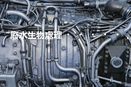 “廢水生物處理，旨在凈化水源，守護(hù)碧水藍(lán)天”